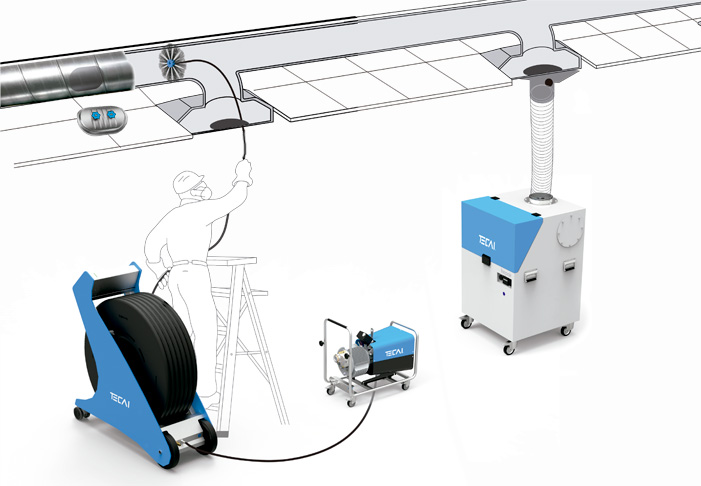 HVAC CLEANING EQUIPMENT DUCT CLEANING MACHINES