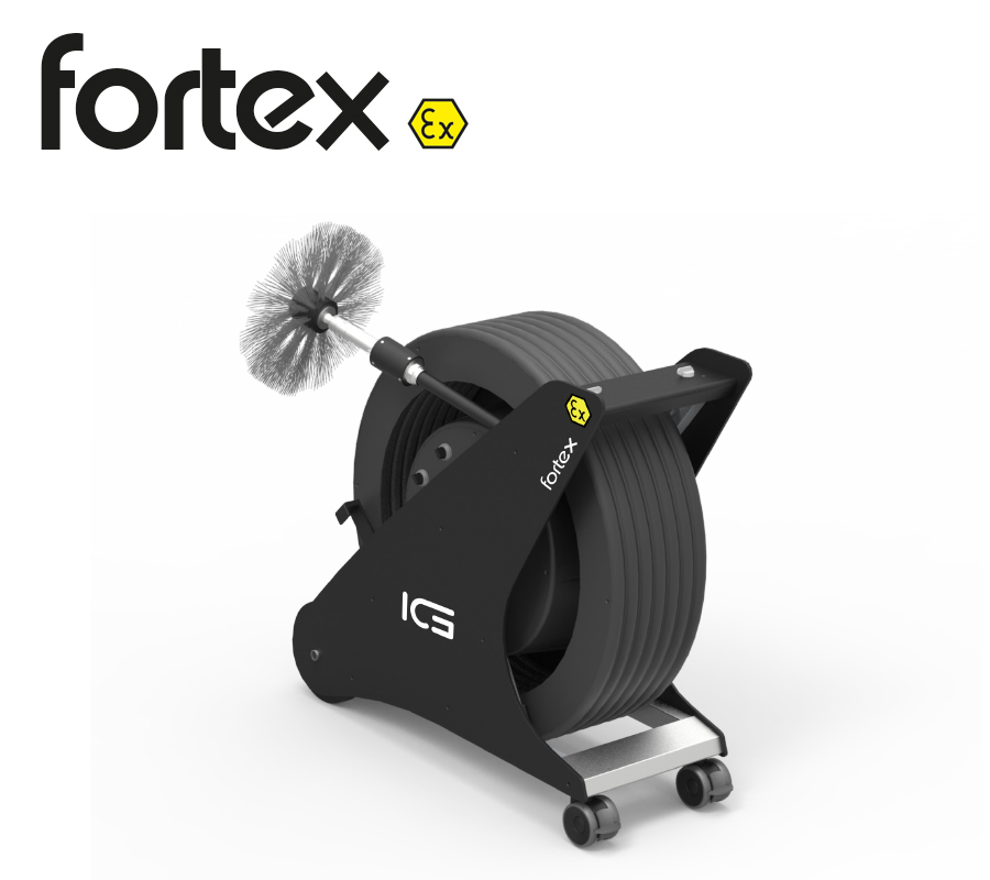 fortex.BRUSHING EQUIPMENT FOR CLEANING OF ATEX AREAS