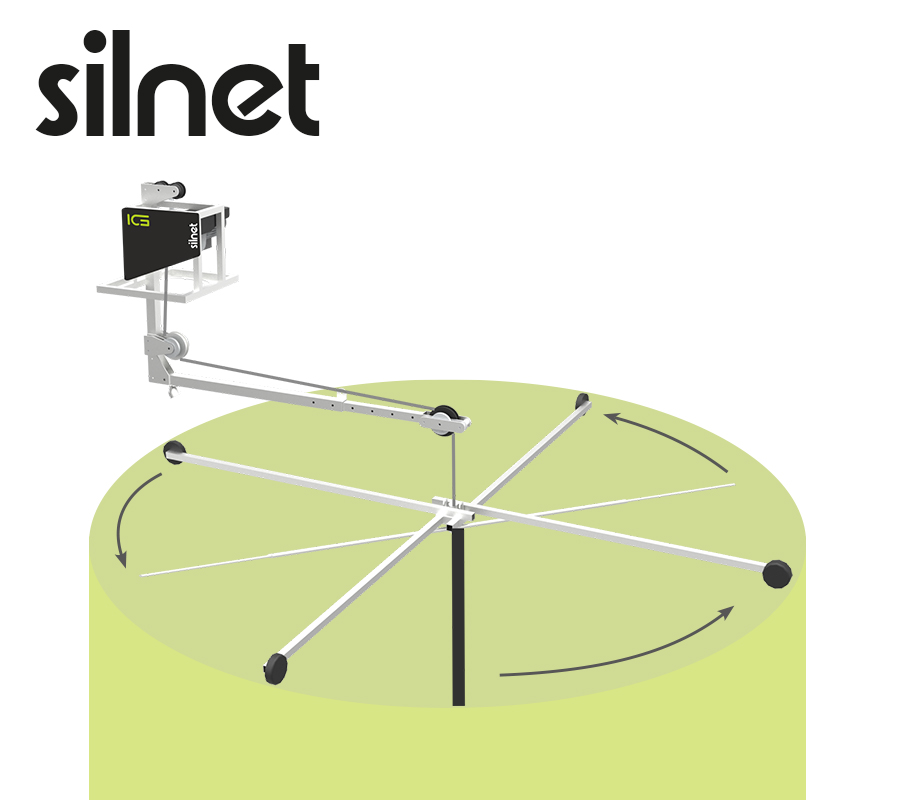 silnet. AUTOMATED CLEANING SYSTEM FOR THE INTERIOR OF SILOS
